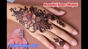 Motif henna tangan untuk pemula. Motif Henna Cantik