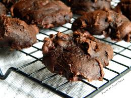 Mystery Lovers Kitchen 2 Ingredient Chocolate Fudge Halloween Cookies With Pumpkin Spice Glaze From Cleo Coyle