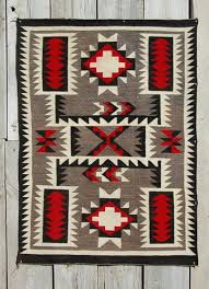 1940s navajo rug tapis navajo motifs amerindiens tissage navajo