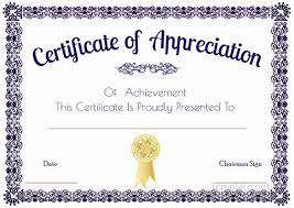 Certificate Template Google Docs Awesome Certificate Templat Certificate Of Recognition Template Certificate Of Appreciation Appreciation Certificate Templates