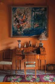 La Question Couleur Les Rouges Et Compagnie El Lefebien Salon Orange Idees De Decor Orange Chambre
