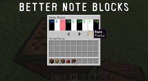 In minecraft, note blocks are an important decoration item in your inventory. Better Note Blocks By Jdawgtor Minecraft Data Pack