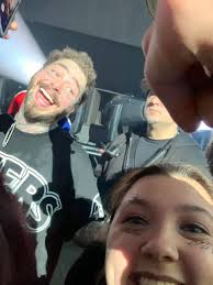 Post Malone autograph and selfie video?