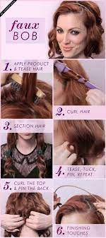 Video Faux Bob Makeup Com Hair Styles Hair Tutorial Teased Hair