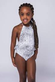Kai Lani Mini Ss17 Estrellas Halter Ruffle One Piece One Piece Female Kai