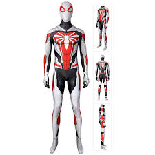It is a free suit provided as part of the 1.19 update for the game. Spiderman Ps5 Remastered Cosplay Costumes New Armored Advanced Suit