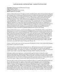 The purpose of a position paper is to generate support on an issue. Sample Position Paper Nuclear Weapons International Relations