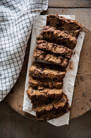 Delicious Healthy Pumpkin Bread Baked With Chocolate Chips And Pumpkin Pie Spice Low Sugar And Grain Healthy Pumpkin Bread Pumpkin Bread Recipe Pumpkin Bread