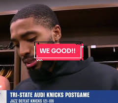 Jaylen Brunson Post Game Interview with Reporter