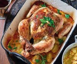Zauberhaftes Krauter Hahnchen Aus Dem Ofen Rezept Rezepte Hendl Rezept Hahnchen