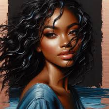 African american woman in recording studio