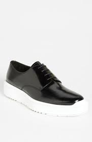 Black Boots White Sole Prada Wedge Sole Derby Nordstrom Dress Shoes Men Sneakers Men Fashion Casual Oxford Shoes