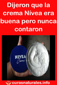 Dijeron Que La Crema Nivea Era Buena Pero Nunca Contaron Salud Y Belleza Recetas De Belleza Tratamientos De Belleza