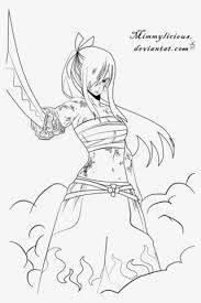 Fairy coloring page by easy peasy and fun. Coloriage Anime Coloriage De Fairy Tail Avec Natsu Fairytail Erza Coloring Pages Transparent Png 890x1336 Free Download On Nicepng