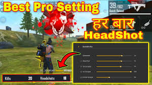 Everything without registration and sending sms! New Sensitivity Best Pro Setting For Always Headshot Without Scope Headshot Garena Free Fire Youtube