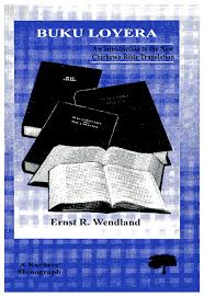 He said that the eye of the needle was a gate leading into jerusalem which was notorious for being almost impossible to get a camel through. Pdf Buku Loyera An Introduction To The New Chichewa Bible Translation Ernst Wendland Academia Edu