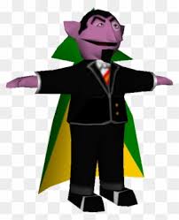Clipart count dracula sesame street. Nintendo Elmo Count Von Count Free Transparent Png Clipart Images Download
