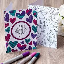 Choose from 100's of images plus type in your own message for the inside of the card. Free Mother S Day Coloring Card Sarah Renae Clark Coloring Book Artist And Designer