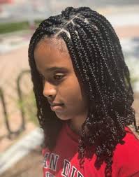 Super Braids For Girls With Weave Protective Styles Ideas Natural Hair Braids Box Braids Hairstyles For Black Women Kids Hairstyles