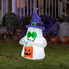Maybe you would like to learn more about one of these? Airblown Inflatables Outdoor Ghost With Candy Tote Small Halloween Decoration Walmart Com Walmart Com