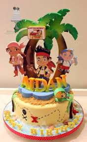 Jake And The Neverland Pirates Birthday Cake Pirate Cake Birthday Cake Toppers Pirate Birthday Cake