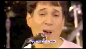 Back in the mid-80's, Paul Simon wrote a rather aluminating song, from the  perspective of the 13th Element