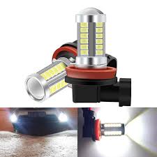 Big Discount 833c 2pcs H11 Led Fog Lamp H16 White 9006 Hb4 9005 Hb3 Car Automobile Bulb Lamp H8 H9 Auto Fog Light 12v 6000k Driving Running Light Cicig Co