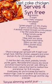 Diet Coke Chicken Diet Coke Chicken Slimming World Easy Slimming World Recipes Slimming World Puddings