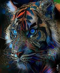 Lana Petrovic On Twitter In 2021 Tiger Art Cat Art Illustration Animal Paintings