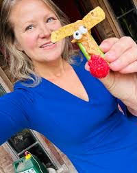 I still have the candy eyes left over from Halloween creations. So until  they are gone, all snacks have eyes. #Holidays