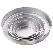 Round Cake Pans 4 Piece Set For 6 Inch 8 Inch 10 Inch And 12 Inch Cakes Cake Pan Set Wedding Cake Pans Round Cake Pans