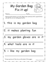 Fix It Up Sentences May Capital Letters Worksheet Letter Worksheets Sentences