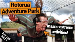 Rotorua Adventure Park Velocity Valley New Zealand S Biggest Gap Year Backpacker Guide Nz Youtube