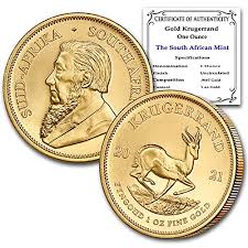 South african gold krugerrand (any year) quantity ach / wire credit card. 1967 Present Random Year South African 1 Oz Gold Krugerrand Coin Brilliant Uncirculated With Certificate Of Authenticity By Coinfolio Bu 1 Rand At Amazon S Collectible Coins Store