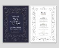 Tags new year's eve party menu moroccan middle eastern dinner since 1995, epicurious has been the ultimate food resource for the home cook, with daily kitchen tips, fun cooking videos, and, oh. Nye Menu Template For New Year S Eve Dinners Psd Ai Vector