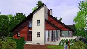 Modern farmhouse with shed roof, sun room and 4+ bedrooms modern farmhouse plan, 4 bedrooms, 3.5 baths, master suite on main floor, large terrace, pantry, fireplace, panoramic view for lakefront lot. Gebaude 90 S Contemporary House Das Simversium