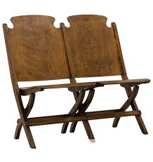 Veneer Oak Tandem Folding Chair C1925 F4890 My Office Vintage Chairs Home Goods Decor Chair