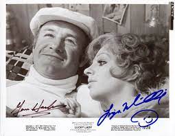 The stars were here to perform in. Lucky Lady Movie Cast Printed Photograph Signed In Ink Co Signed By Gene Hackman Liza Minnelli Historyforsale Item 255599
