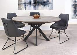 Once you have selected the right extension dining table for your space, explore other items that can enhance this room. Manhattan Extending Round Dining Table 1200 1600mm Furniture Link