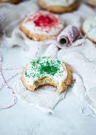 These almond flour cookies are not your typical chewy chocolate chip cookies. Soft Almond Flour Sugar Cookies With Vanilla Buttercream Ambitious Kitchen