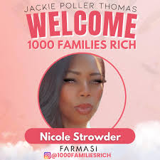 Nicole Strowder Joins 1000 Families RICH Team in Omaha, Nebraska