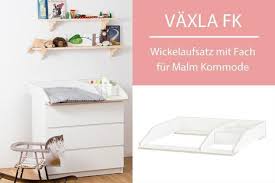 Wickelaufsatz Mit Fach Fur Malm Kommode K W Wickeltischaufsatz Malm Kommode Weiss Malm Kommode