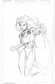 Don't forget to rate and comment if you interest with this. Storm Commission Ron Lim Pencil 2004 In Matthew Lyons S Storm X Men Theme Gallery Comic Art Gallery Room