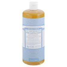 Excellent in soy and safe for bath and body. Dr Bronner S 18 In 1 Hemp Baby Unscented Pure Castile Soap Shop Bath Hair Care At H E B