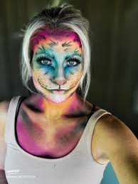 Lisa Frank inspired tiger.