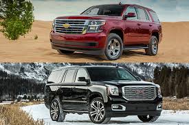 2018 Chevrolet Tahoe Vs 2018 Gmc Yukon Whats The