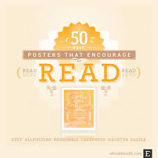 50 awesome posters that encourage to read