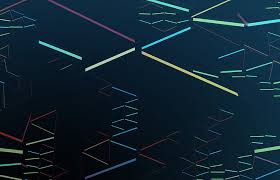 Wallpapers in ultra hd 4k 3840x2160, 8k 7680x4320 and 1920x1080 high definition resolutions. Blue Yellow And Red 3d Abstract Art Lines Dark 4k Hd Wallpaper Wallpaperbetter