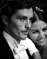 How beautiful they were....the perfect embodiment of youth. The late  Claudia Cardinale, then 25, and Alain Delon, then 27, in Sicily in 1962 for  the filming of Visconti's "The Leopard".