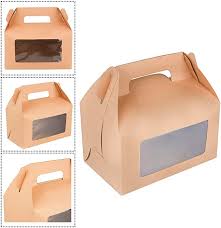 Check spelling or type a new query. Amazon Com Ancefine Kraft Gable Treat Boxes With Window 20 Pack Everything Else